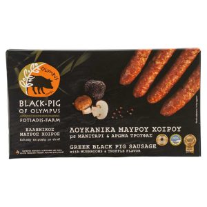 Λουκάνικο Μαύρου Χοίρου με ΜΑΝΙΤΑΡΙΑ ΚΑΙ ΑΡΩΜΑ ΤΡΟΥΦΑΣ